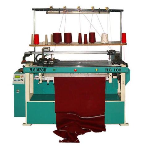 H S Mechanical Works Flat Knitting Automatic 5G-16G Knitting Machine