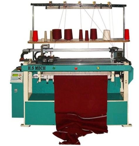 16043-268_image_0.jpg HS Mech Flat Knitting Automatic 14G Knitting Machine