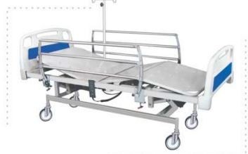OM Medicare OM-102 Electric ICU Bed M.S Tube 210Lx90Wx60-80H CM