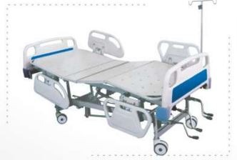 16047-974_image_0.jpg OM Medicare OM-103 Mechanical ICU Bed M.S Tube 210Lx90Wx60-80H CM