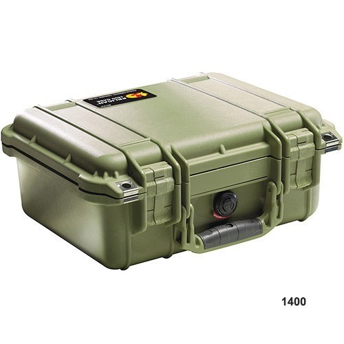 Pelican 1400 Protector Case Protective Equipment Case od green