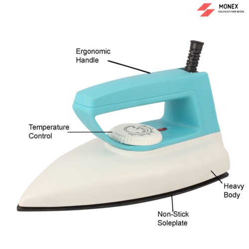 Monex EVO Blue 1000 W Dry Iron