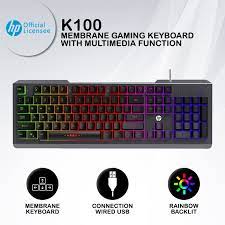 HP K100 USB Computer Keyboard