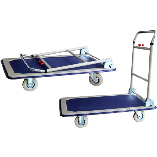 RADHA ENGINEERING 4 Wheel Platform Trolley 400 - 600 kg