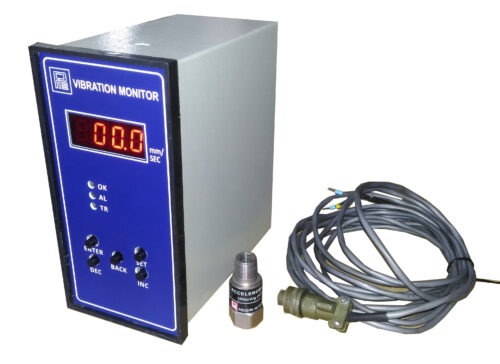 16110-296_image_0.jpg PRECISION INSTRUMENTS Vibration Analyzer 0-20 mm/sec 1800 V