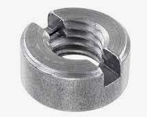 16117-229_image_0.jpg Keyur Slotted Round Nut M3 Grade-12.9 DIN 546
