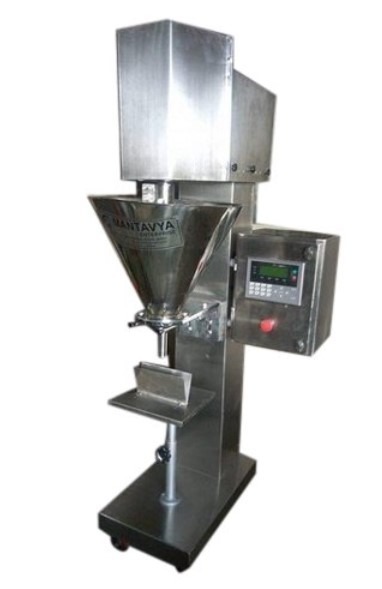 Mantavya 10 - 30 packet/min Powder Semi Automatic Filling Machine