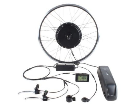 16138-252_image_0.jpg Arihaa Ventures Rockrider 500 Brushless Direct Hub Motor Lithium Ion Battery 500 W Electric Cycle Conversion Kit
