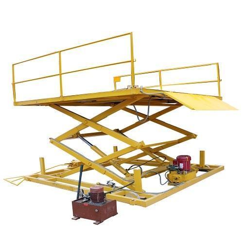 Dharna Engineers Industrial 0.5-1 ton 10 -15 ft Scissor Lift Electric