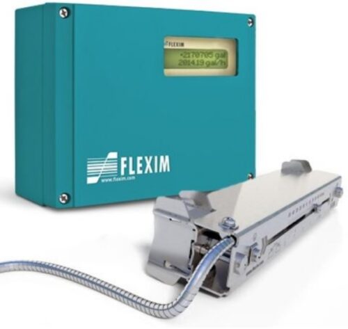 FLEXIM Digital Ultrasonic Clamp Water Flow Meter