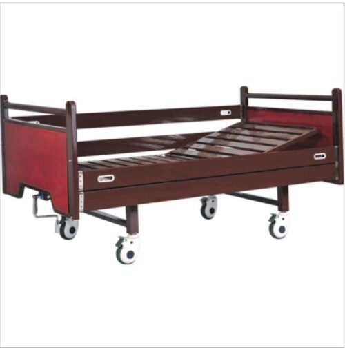 KRISHNA MEDITECH KM-ICU-H Manual Operated ICU Bed Wood 2090 x 910 x 600 mm