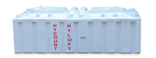 HYCOUNT Hyloft Polyethylene Water Tanks 1000 L White