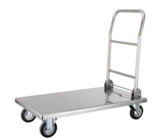 B M 4 Wheel Platform Trolley 130 kg
