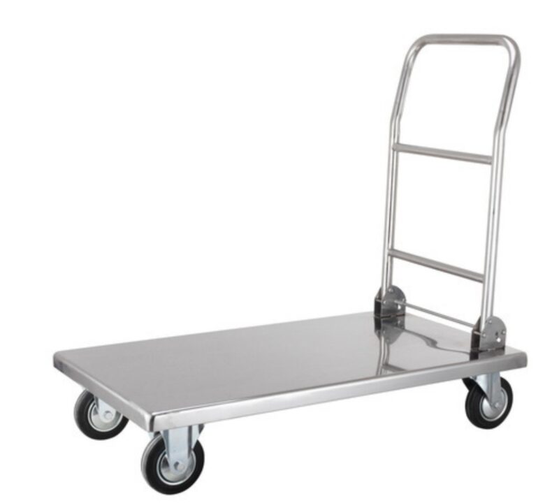 B M 4 Wheel Platform Trolley 130 kg