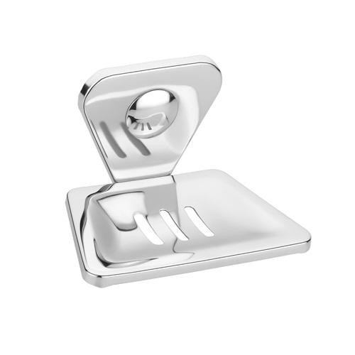 16282-668_image_0.jpg Rectangular Stainless Steel Soap Dish
