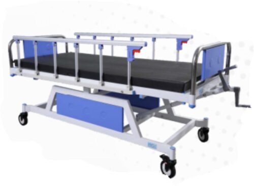 16286-21_image_0.jpg UNITECH STEEL US-IB-02 Manual Operated ICU Bed Metal 72 x 32 x 25 inch