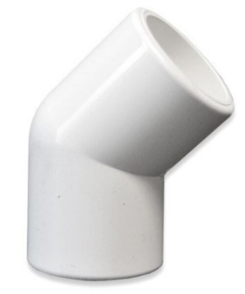 PVC Female 45 Degree Elbows 19 mm