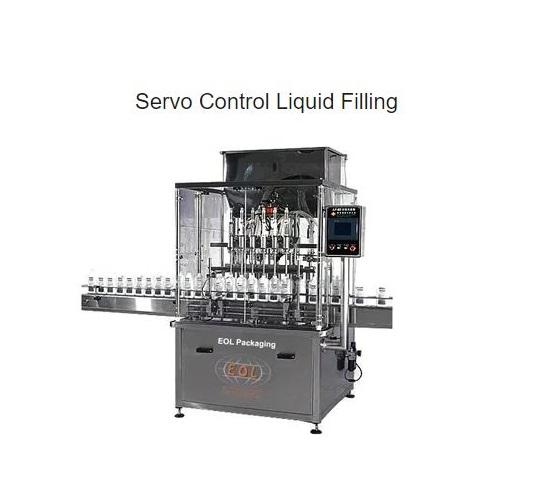 16290-1766_image_0.jpg EOL Packaging 150 - 200 bottle/hr Liquid Servo Controlled Filling Machine