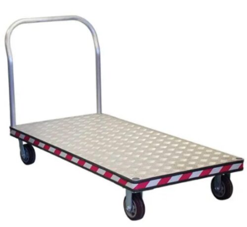 16340-454_image_0.jpg Disha Industries 4 Wheel Platform Trolley 200 - 250 kg