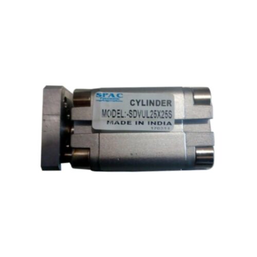 UTTAM 20 mm Compact Pneumatic Cylinder SDVUL25X25S 100 bar