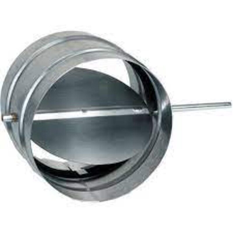 16369-324_image_0.jpg Industrial Dampers Butterfly Round 1 Blade steel 2 x 0.3 m