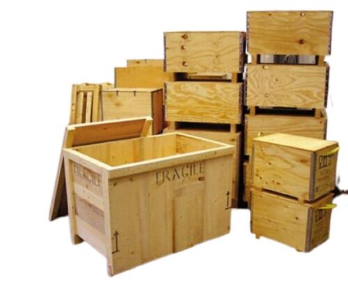 Warehousing Ply Wood 50 - 2500 kg Wooden Boxes