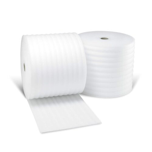 Memory Polyurethane Packaging Foam 25 x 1 m White