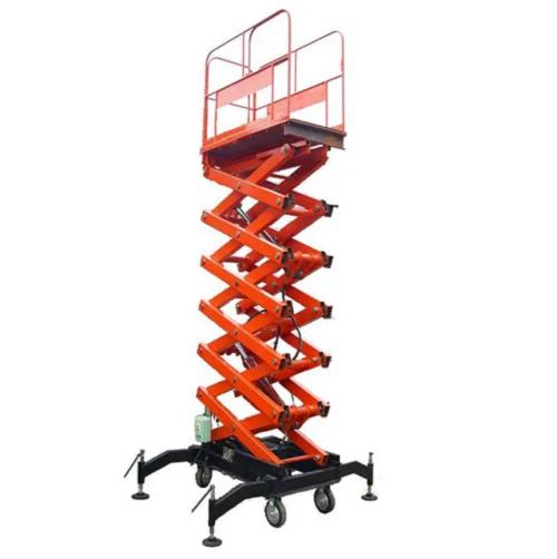 M S Engineers Industrial 0 - 0.3 ton 10 - 20 ft Scissor Lift Hydraulic