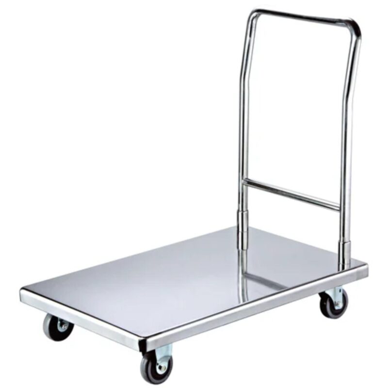 16411-217_image_0.jpg Aarun 4 Wheel Platform Trolley 180 kg