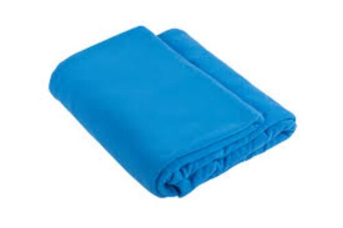 Varun Canvas Fiberglass Cloth 3 mm Fire Retardant Blanket Blue