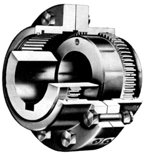 Lovejoy 350 mm Gear Coupling LFG / LHG 17454 Nm 100 rpm
