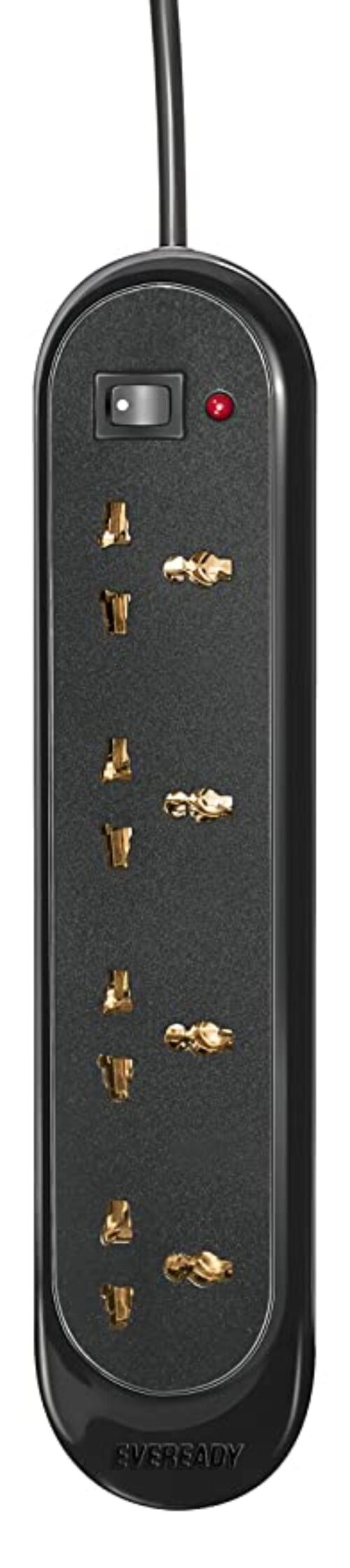EVEREADY Strip 4 Socket 3 Pin 2.5 m Extension Board