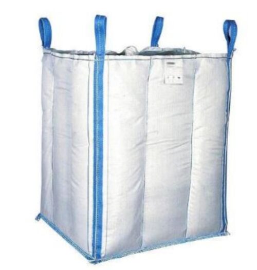 Polypropylene 180 gsm Jumbo Bag 500 kg White and Blue