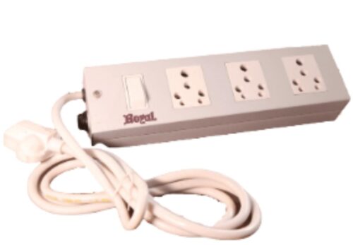 Power Strip 3 Socket 3 Pin Extension Board
