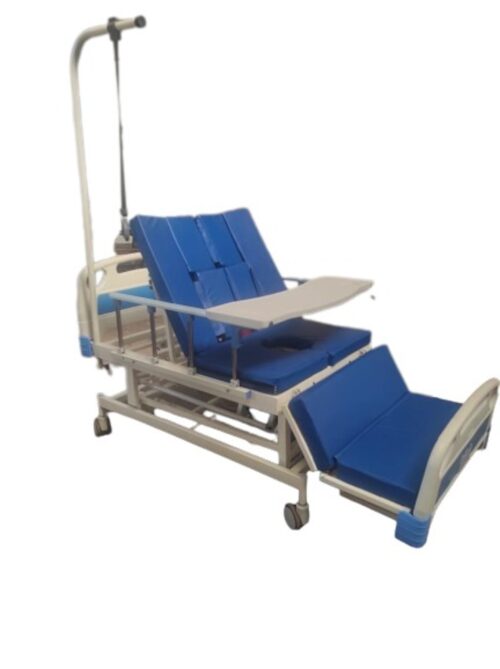 GAURANG GE Multifunction Nursing Electrically Operated ICU Bed Mild Steel 2180 x 1040 x 460 mm