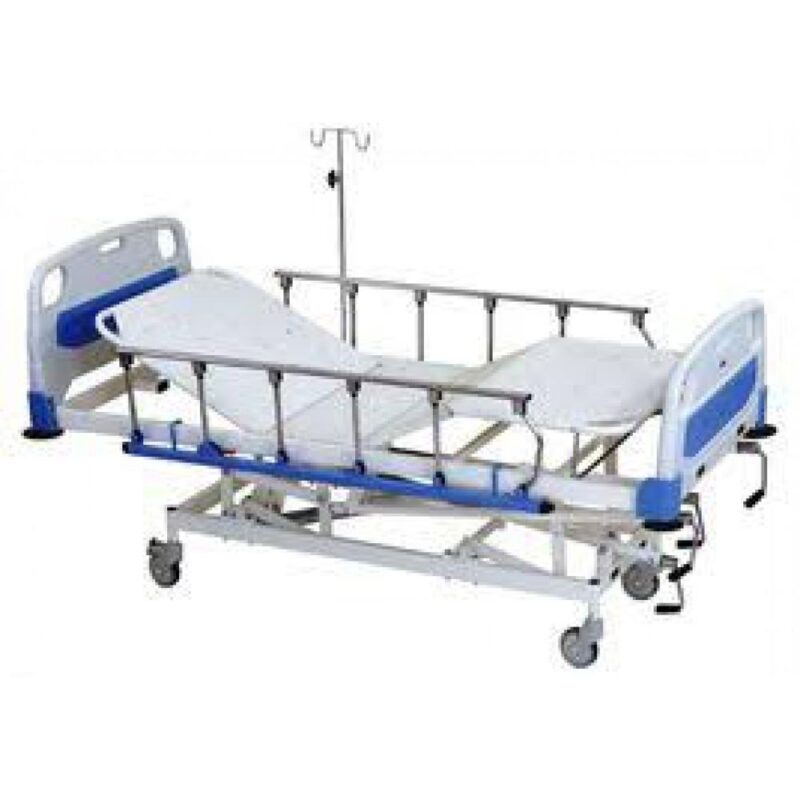 GAURANG GE ICU Manual Manual Operated ICU Bed Mild Steel 2180 x 1040 x 460 mm