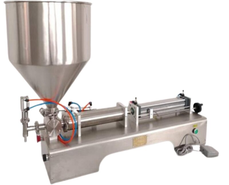16550-1416_image_0.jpg 15 bottle/min Liquid Semi Automatic Filling Machine SFM-SA-1