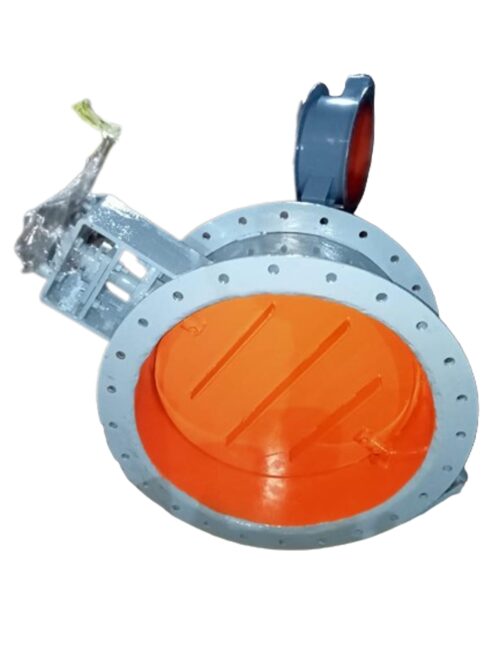 16550-2119_image_0.jpg OMEGA Industrial Dampers Butterfly Round 4 Blades Steel 8 x 3 inch