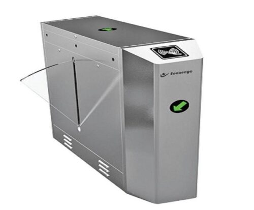 Secureye S-FB1000S Single Lane Flap Barrier 600 mm