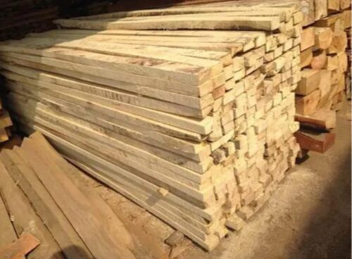 16647-599_image_0.jpg Vikas Timber 3 inch Hard Wooden Plank 6 ft x 100 mm