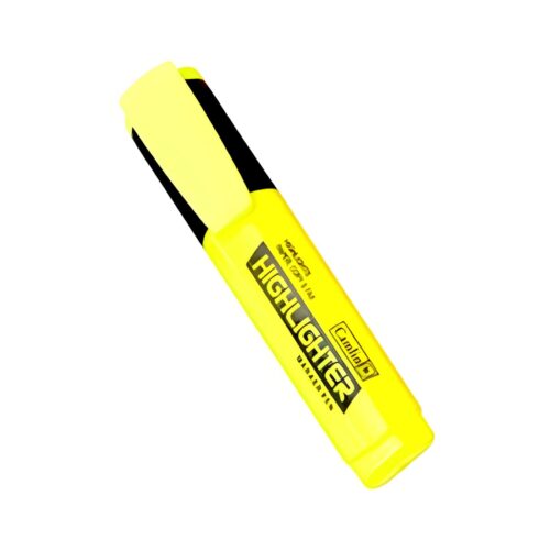 16684-1271_image_0.jpg Camlin Highlighter Pen Pocket Bullet Yellow