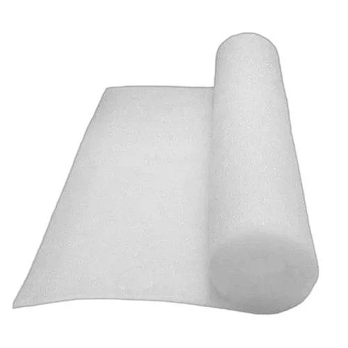 16691-7487_image_0.webp Foam Roll Polyester Packaging Foam 4 x 2 ft White