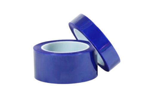 Polyester Tape Single Sided 50 deg C 0.2 mm Blue