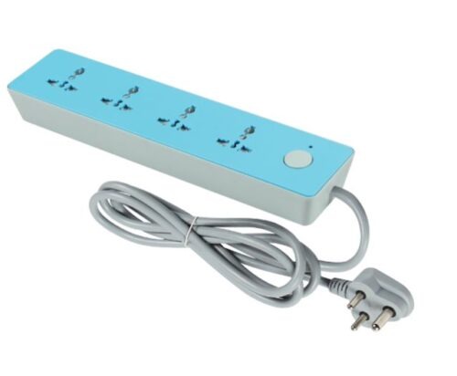 REO Bluenova Spike & Surge Guard 4 Socket 3 Pin Extension Board