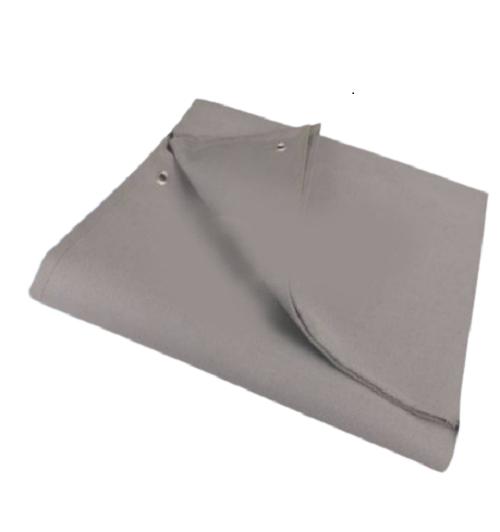 16703-625_image_0.jpg SAFELIFE Fiberglass Cloth 0.7 mm Fire Retardant Blanket Grey
