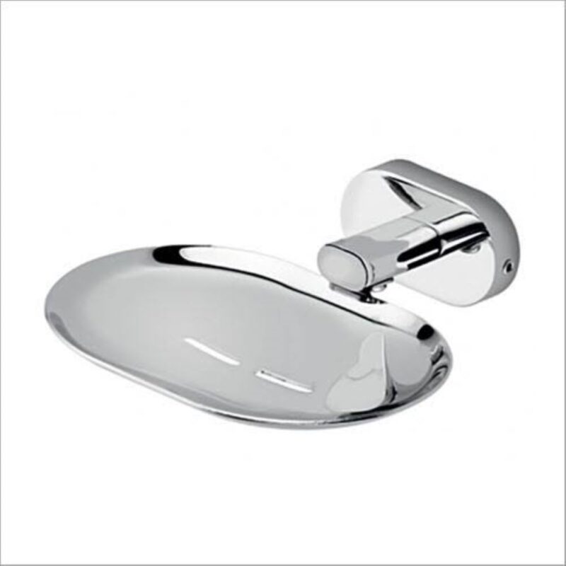 16710-784_image_0.jpg KARTAR Oval Stainless Steel Soap Dish