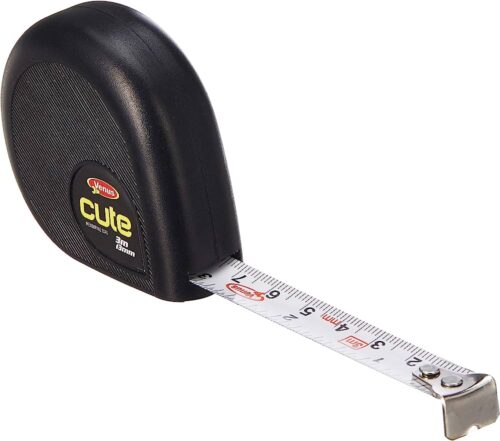 16730-1310_image_0.jpg 13 mm Plastic and Steel Measuring Tapes CT13 3 m Black
