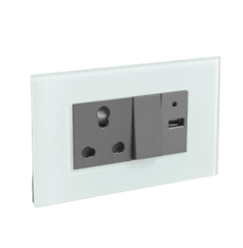 16735-4470_image_0.jpg Wipro R0110 Switch Socket Combined Box 6 A