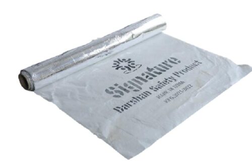 Signature By DSZ Aluminium Coated Fabric 0.3 mm Fire Retardant Blanket Silver