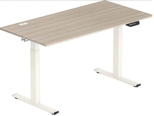 Decor-x Engineered Wood 1500 x 1300 x 700 mm Height Adjustable Standing Desk